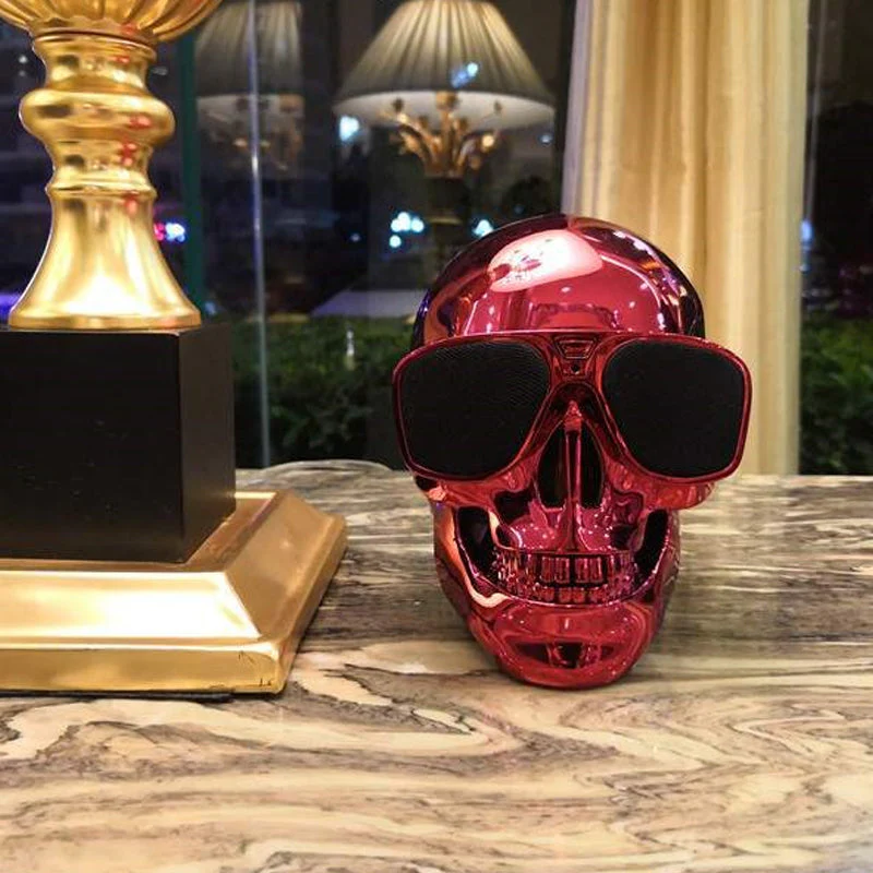 Skull Shape Wireless Bluetooth Speaker - Image 8