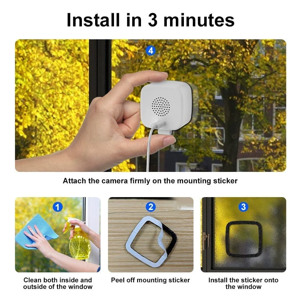 Smart 2K Window Security Camera - Image 4