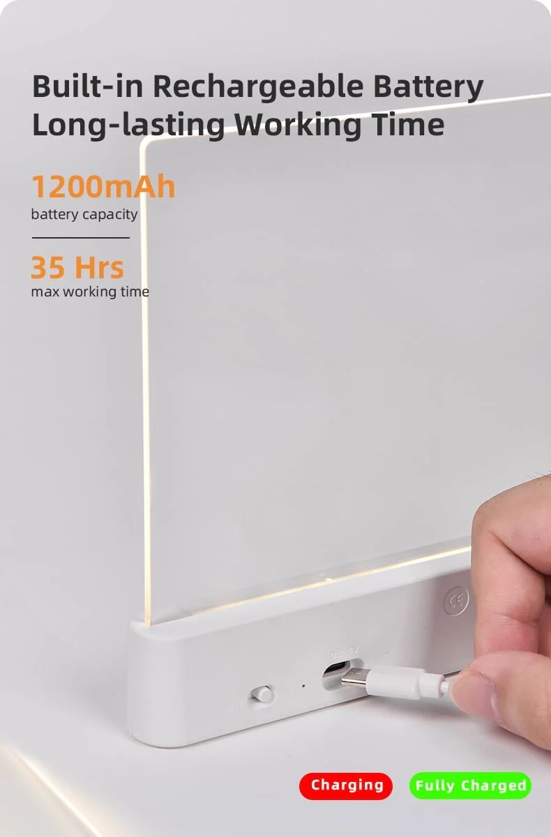 Smart Dimmable Reading Lamp – Adjustable Timer & Eye-Care Desk Light for Study or Bedside - Image 2