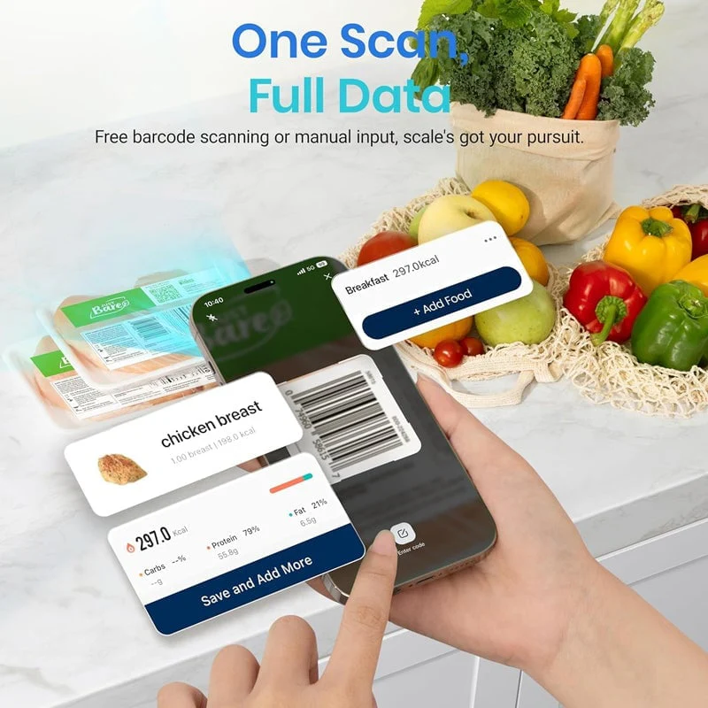Smart Nutrition Tracking Kitchen Scale - Image 3