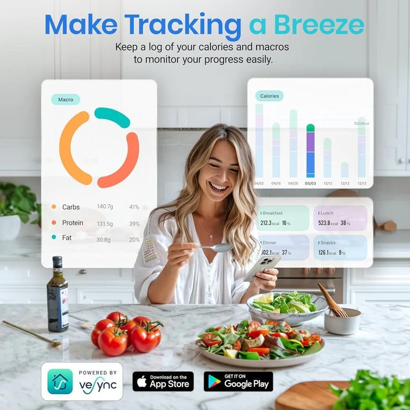 Smart Nutrition Tracking Kitchen Scale - Image 5