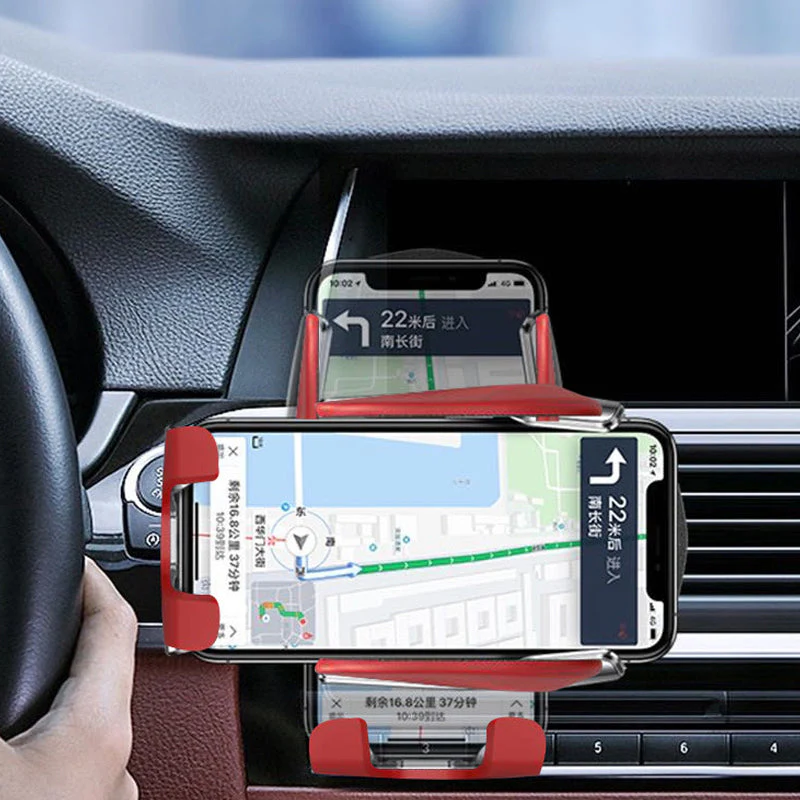 Smart Wireless Auto-Sensing Car Phone Holder Charger - Image 5