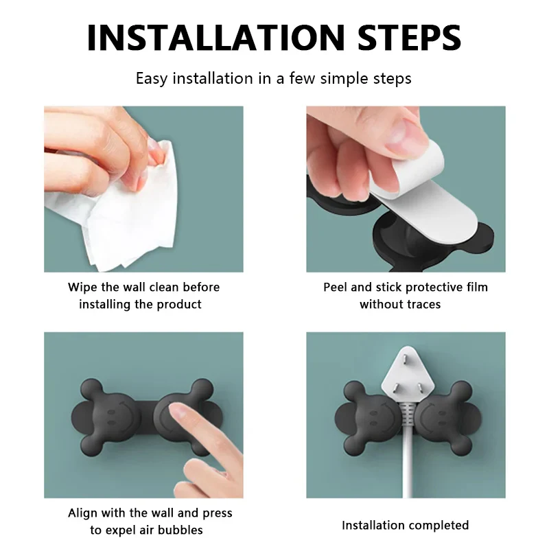 Smile Face Cord Organizer - Image 4