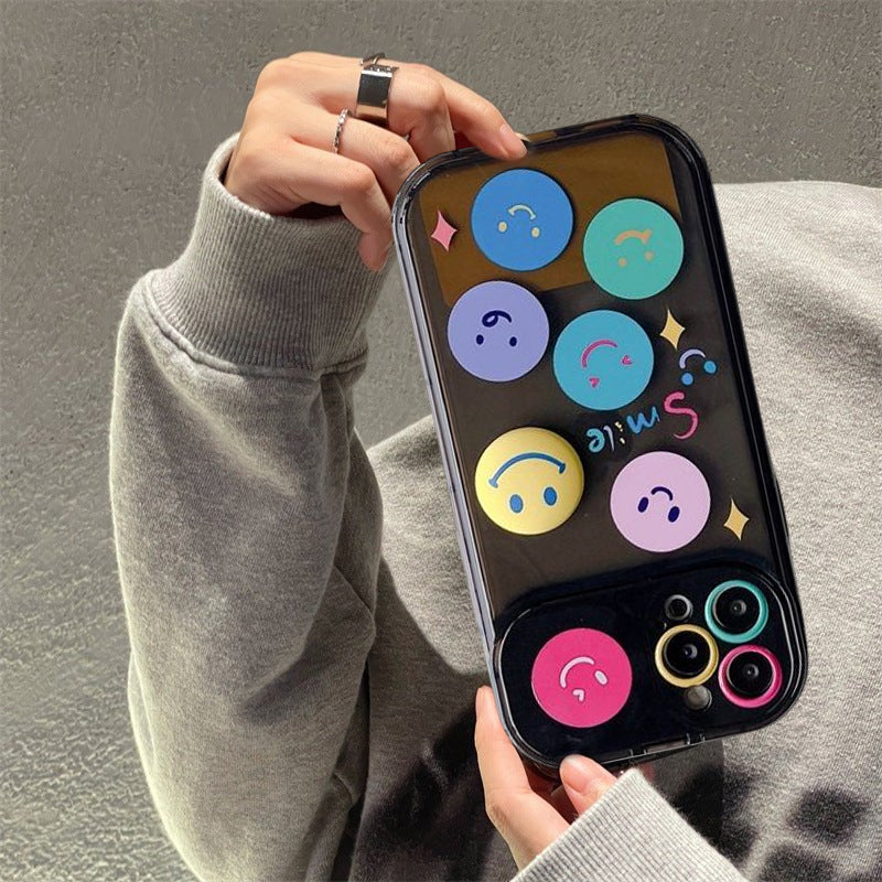 Smiley Mirror Holder Case For iphone - Image 2