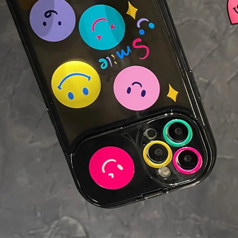 Smiley Mirror Holder Case For iphone - Image 5