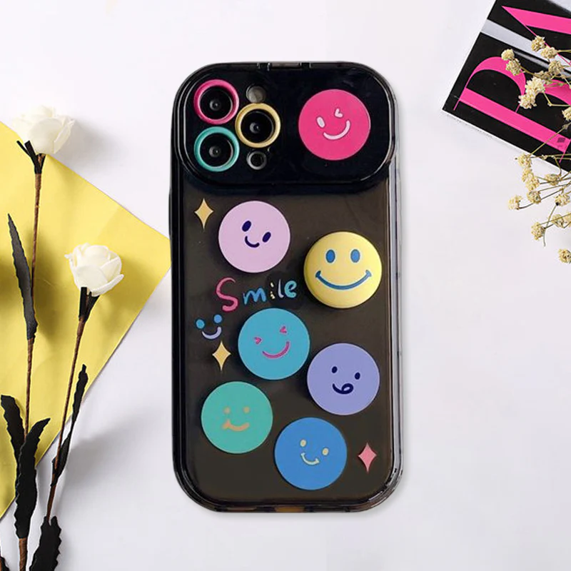 Smiley Mirror Holder Case For iphone - Image 7