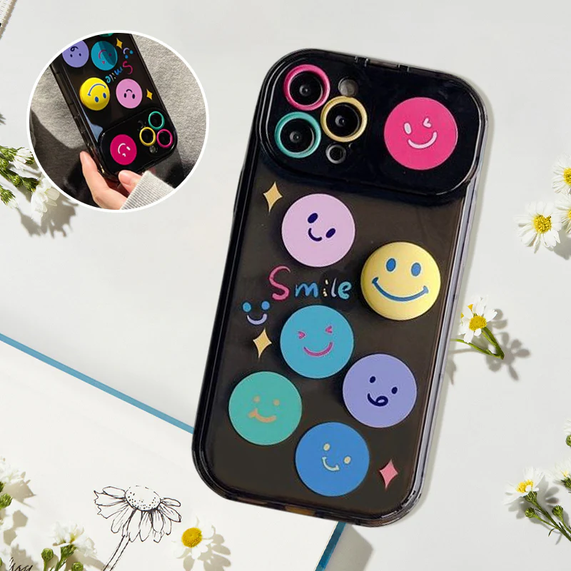 Smiley Mirror Holder Case For iphone - Image 8