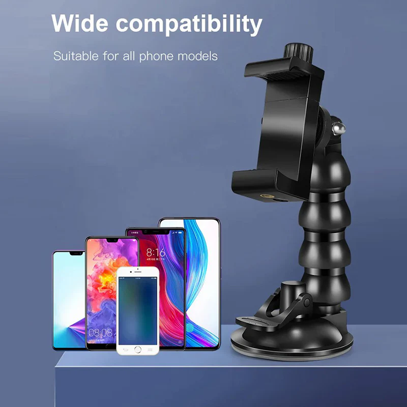 Snake Arm Sucker Phone Holder for Car - Image 4