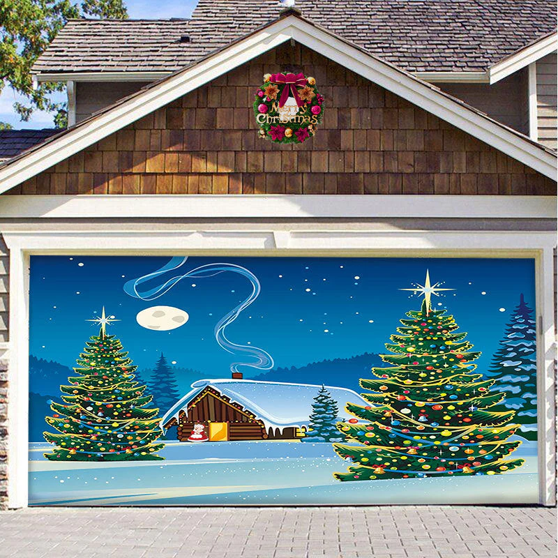 Snow Garage Door Banner Ornament - Image 12