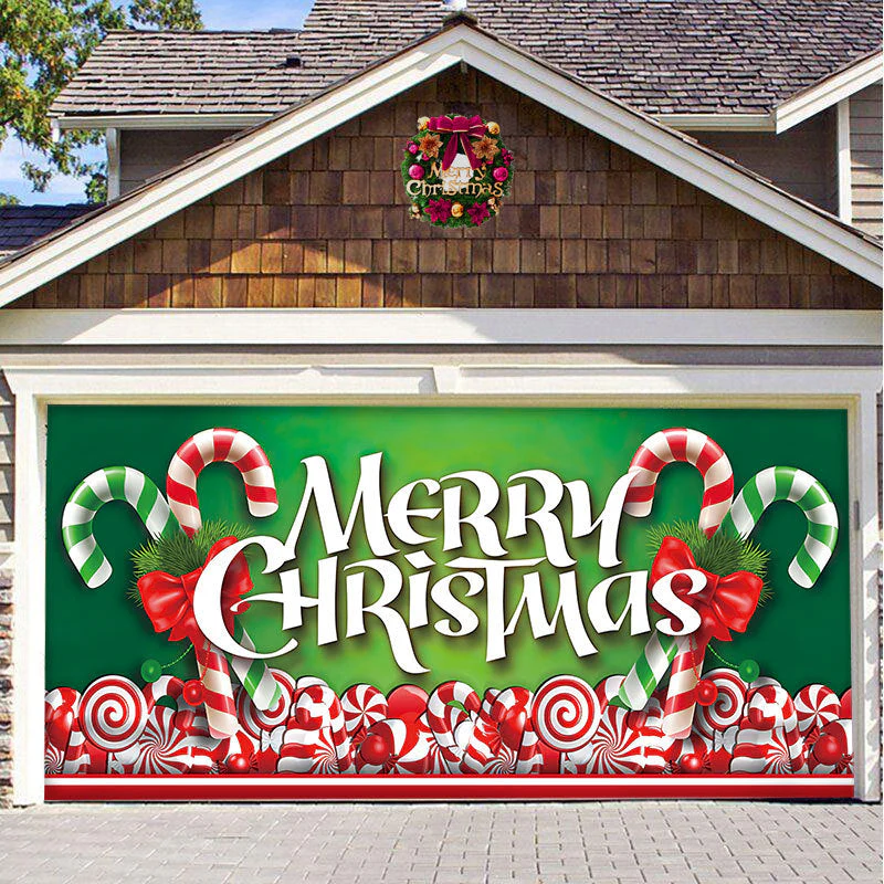 Snow Garage Door Banner Ornament - Image 15