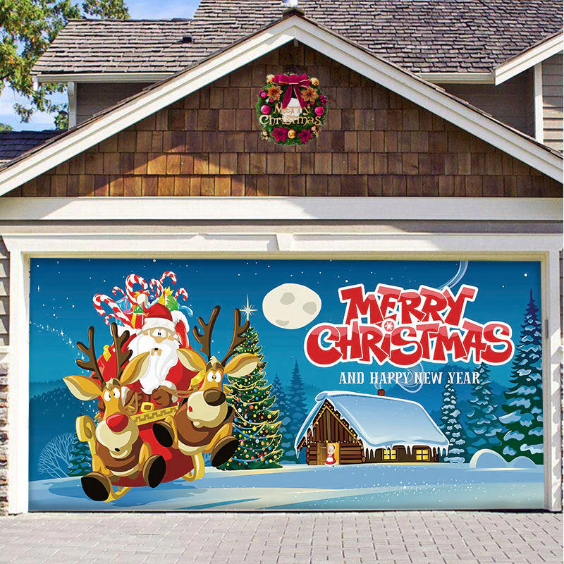 Snow Garage Door Banner Ornament - Image 17