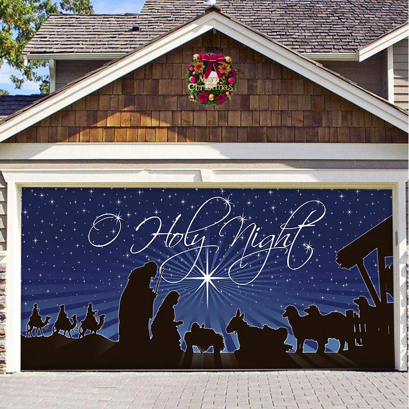 Snow Garage Door Banner Ornament - Image 18