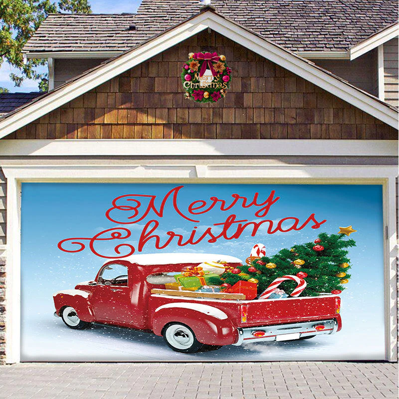 Snow Garage Door Banner Ornament - Image 21