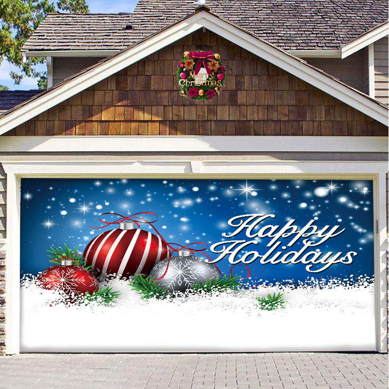 Snow Garage Door Banner Ornament - Image 22