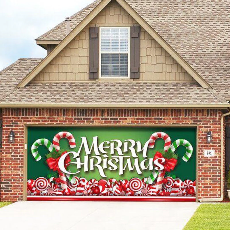 Snow Garage Door Banner Ornament - Image 6