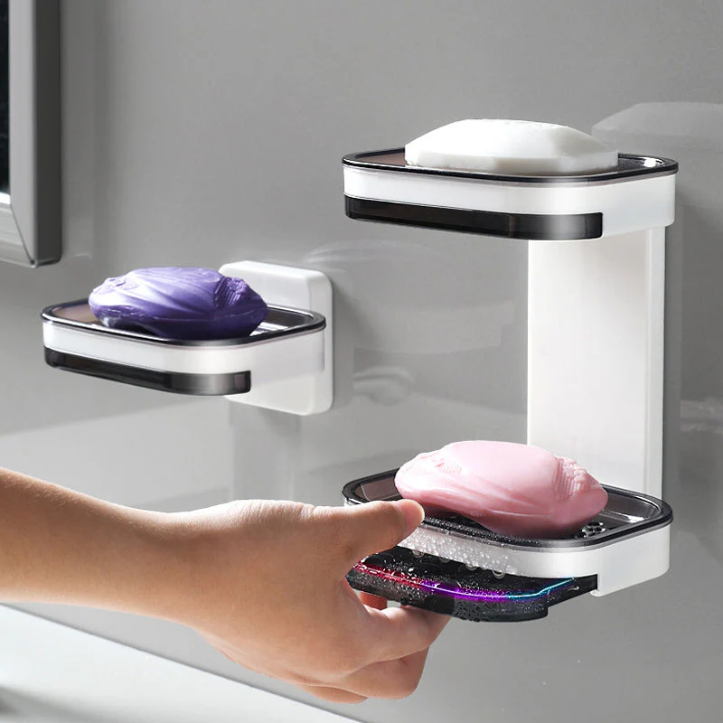 Soap Dish with Draining Tray - Image 7