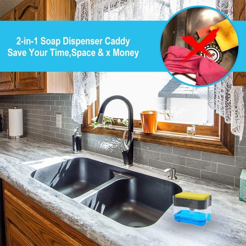 Soap Dispenser and Sponge Caddy - Image 6