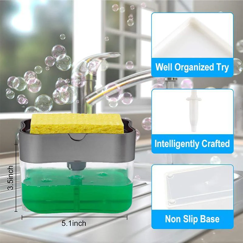 Soap Dispenser and Sponge Caddy - Image 8