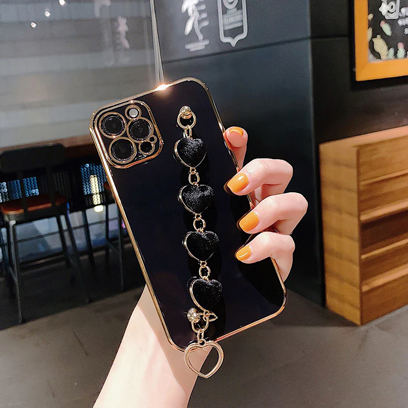 Soft Bracelet Love Heart Case for iPhone - Image 10