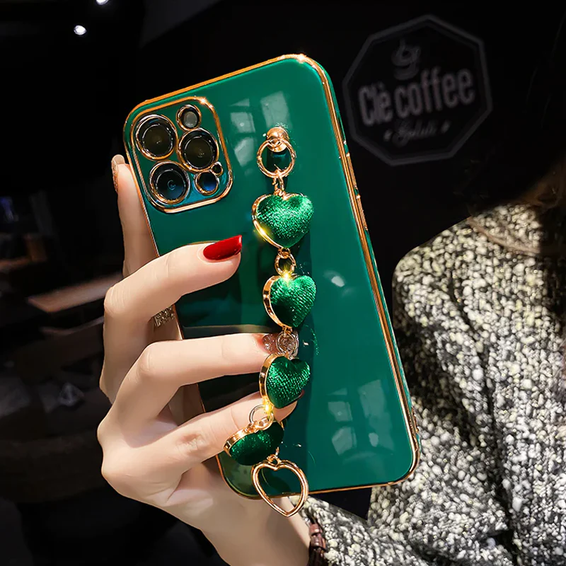 Soft Bracelet Love Heart Case for iPhone - Image 8