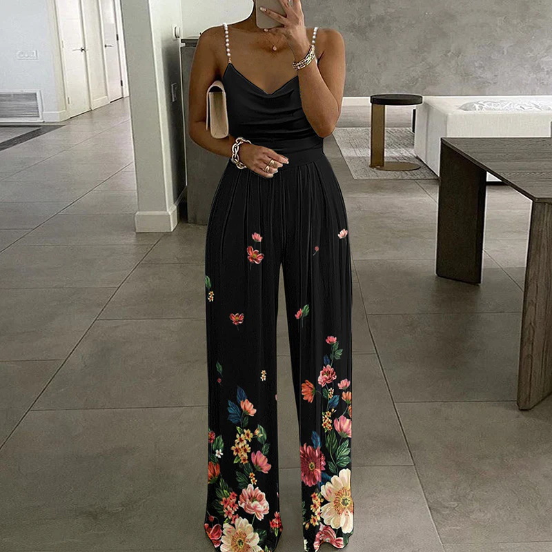 Soft Loose Strapped Jumpsuit - Image 10