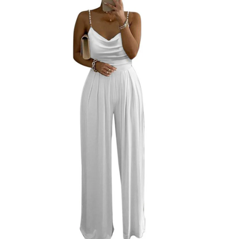 Soft Loose Strapped Jumpsuit - Image 13