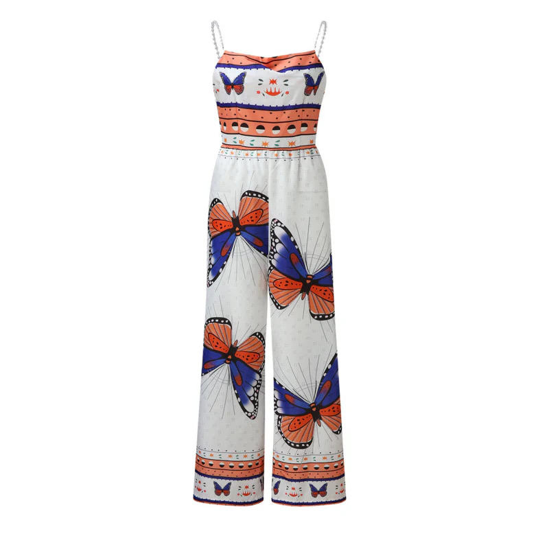Soft Loose Strapped Jumpsuit - Image 15