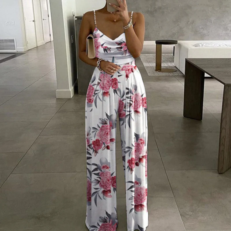 Soft Loose Strapped Jumpsuit - Image 2