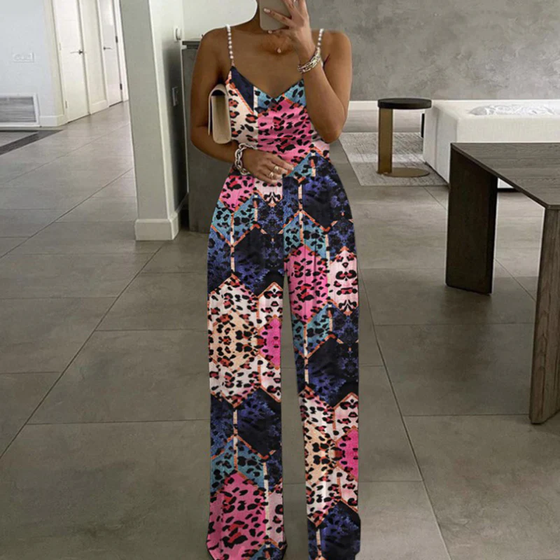 Soft Loose Strapped Jumpsuit - Image 3