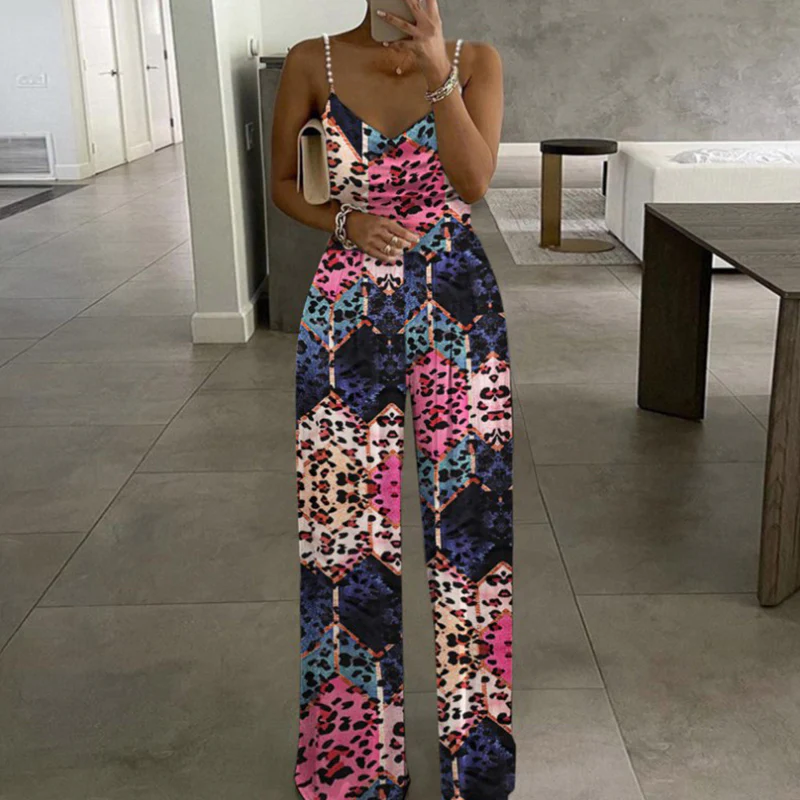 Soft Loose Strapped Jumpsuit - Image 6