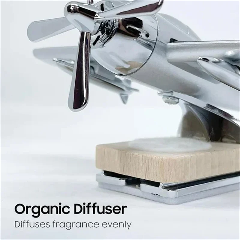 Solar Airplane Car Aromatherapy - Image 6