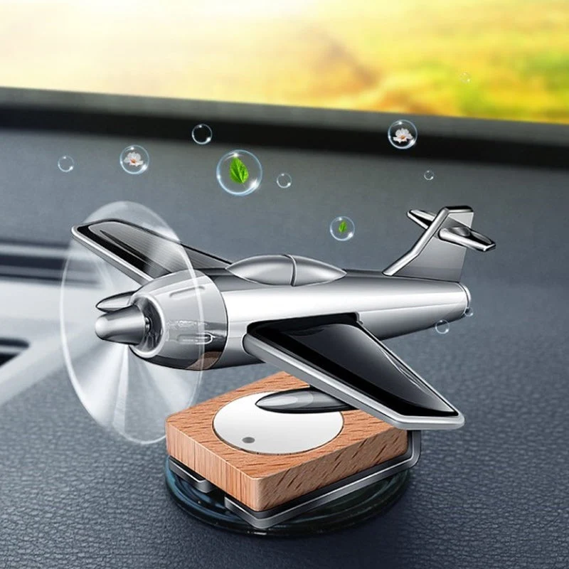 Solar Airplane Car Aromatherapy - Image 3