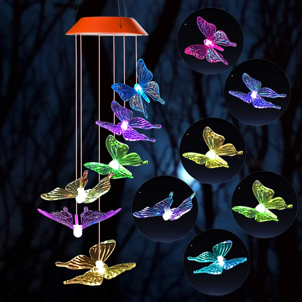 Solar Butterfly Chandelier - Image 4