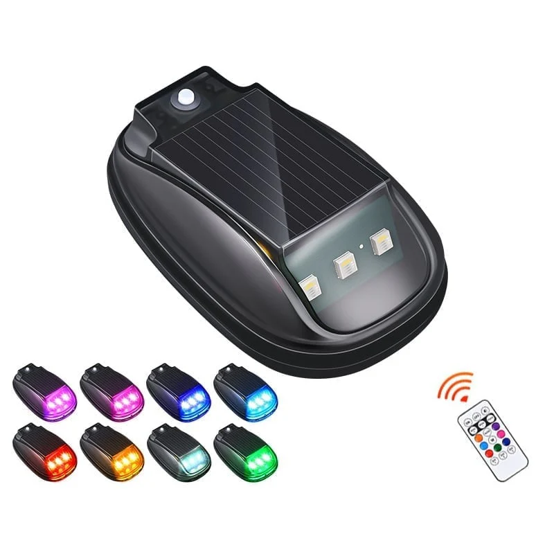 Solar Car Roof RGB Strobe Light - Image 12