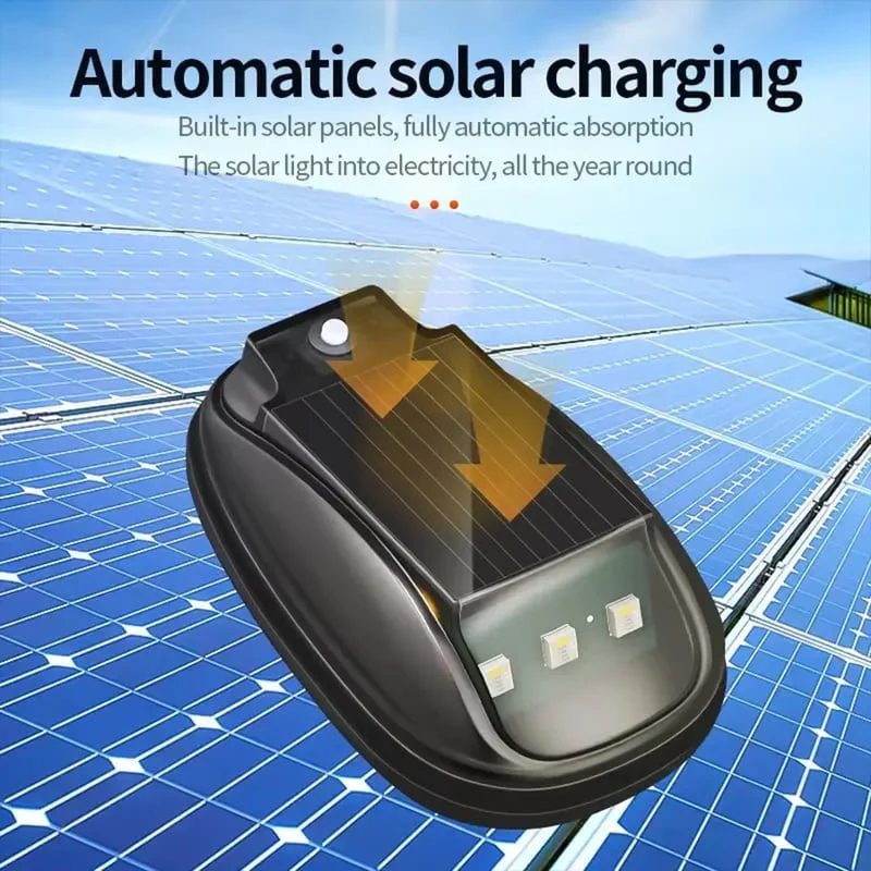 Solar Car Roof RGB Strobe Light - Image 9