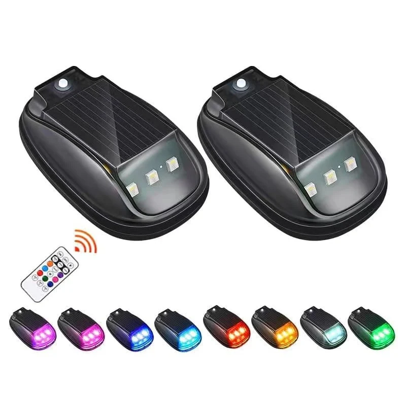Solar Car Roof RGB Strobe Light - Image 14