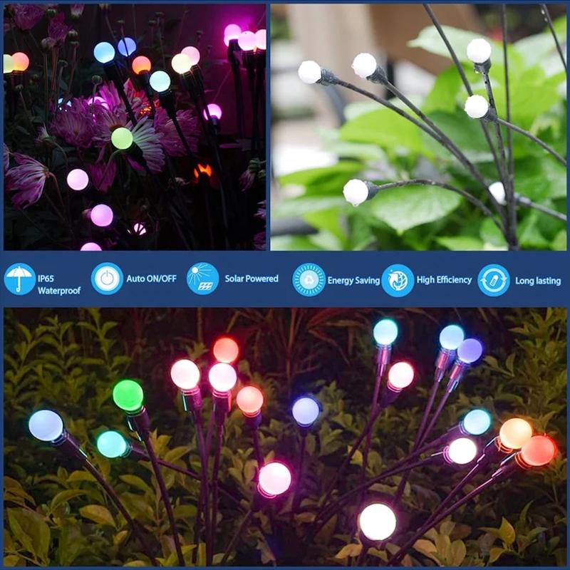Solar Garden LED Firefly Plug-in Light - Image 2