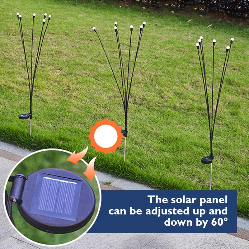 Solar Garden LED Firefly Plug-in Light - Image 3