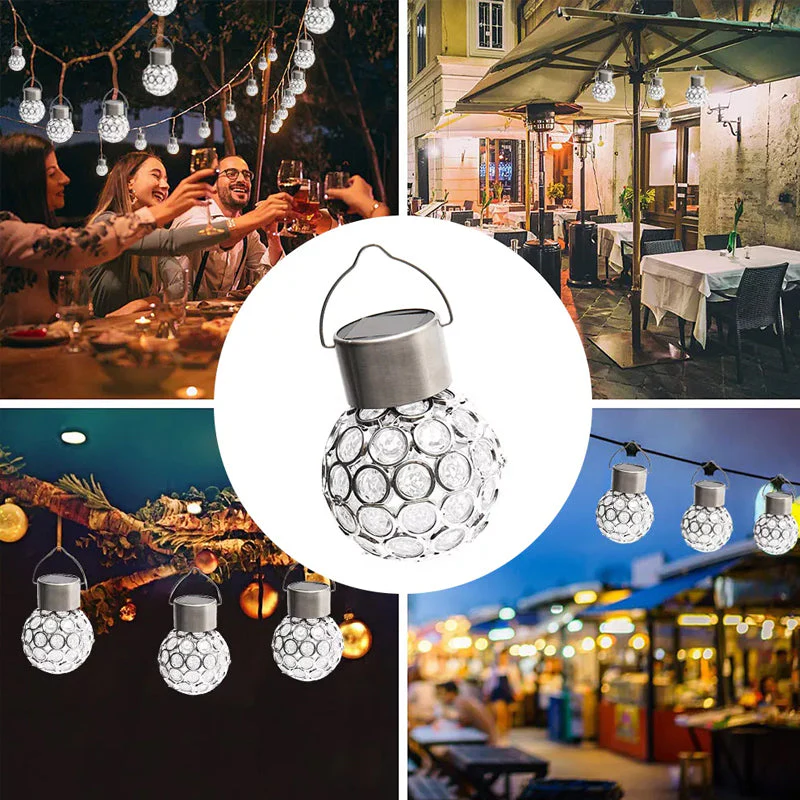 Solar Hanging Lantern Outdoor Waterproof Solar Lamps - Image 10