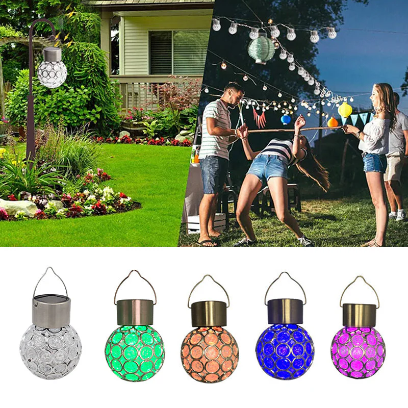 Solar Hanging Lantern Outdoor Waterproof Solar Lamps - Image 9