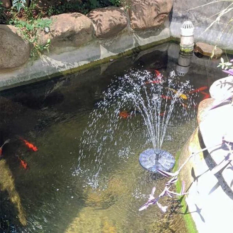Solar Powered Bird Fountain With Lights - Image 18