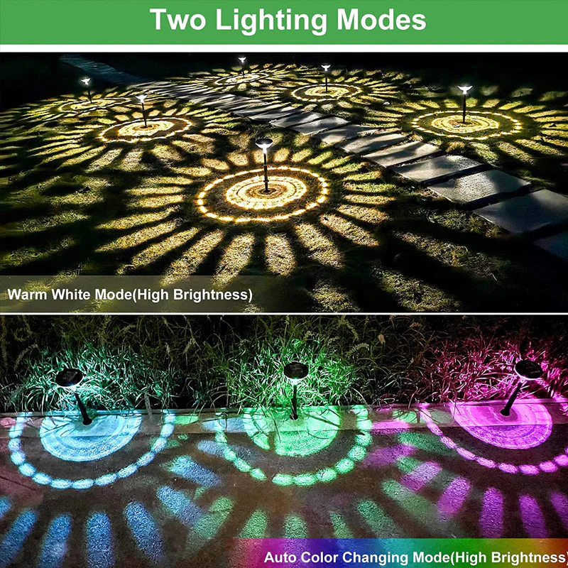 Solar Powered Colorful Outdoor Lighting - Image 4