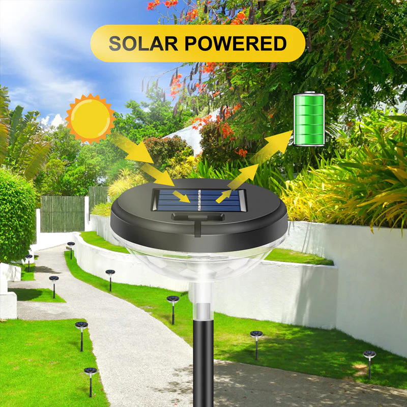 Solar Powered Colorful Outdoor Lighting - Image 5
