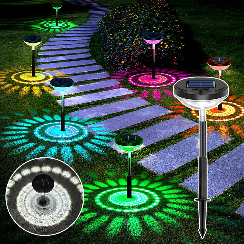 Solar Powered Colorful Outdoor Lighting - Image 9