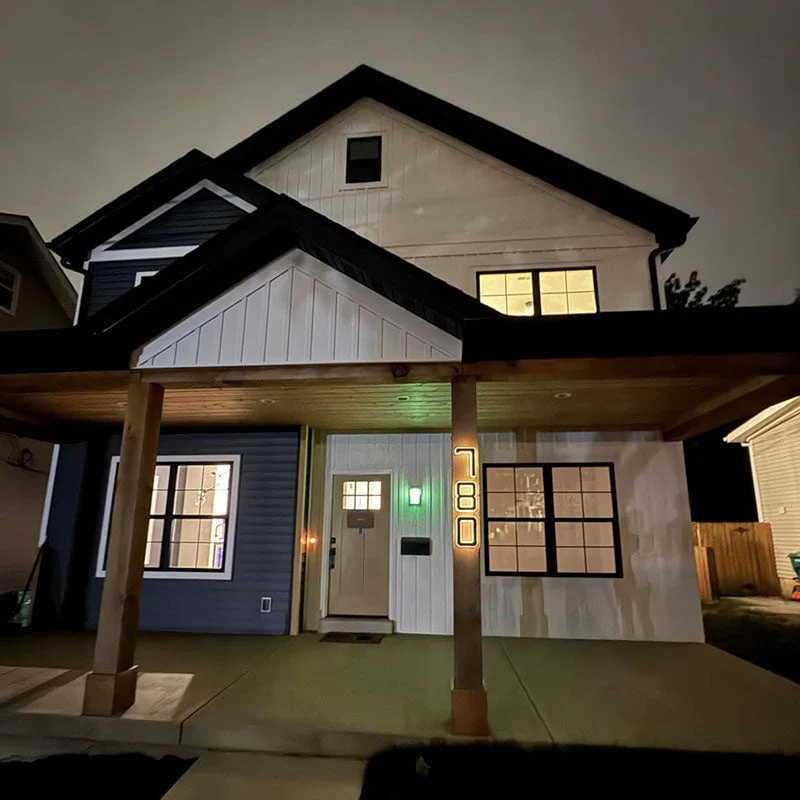 Solar-Powered Outdoor House Number Light - Image 10