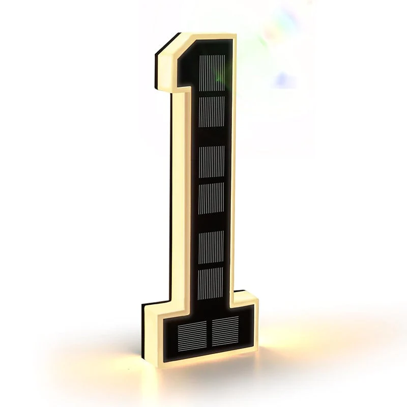 Solar-Powered Outdoor House Number Light - Image 15
