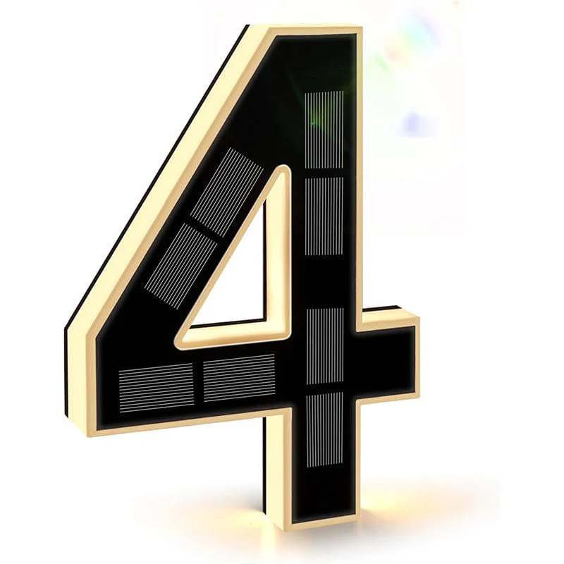 Solar-Powered Outdoor House Number Light - Image 18