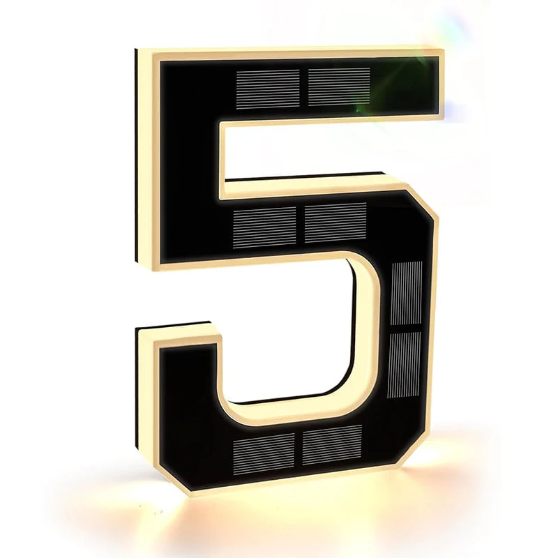 Solar-Powered Outdoor House Number Light - Image 19