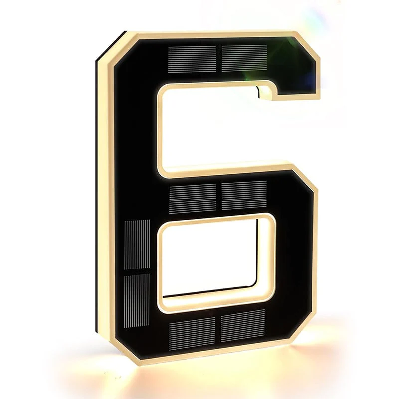 Solar-Powered Outdoor House Number Light - Image 20