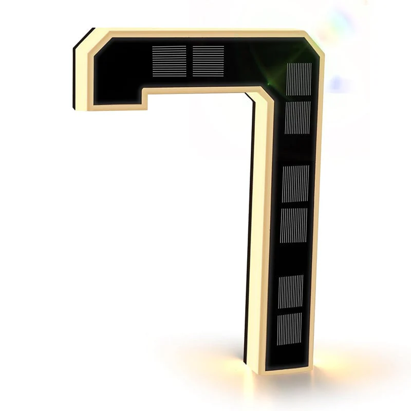 Solar-Powered Outdoor House Number Light - Image 21